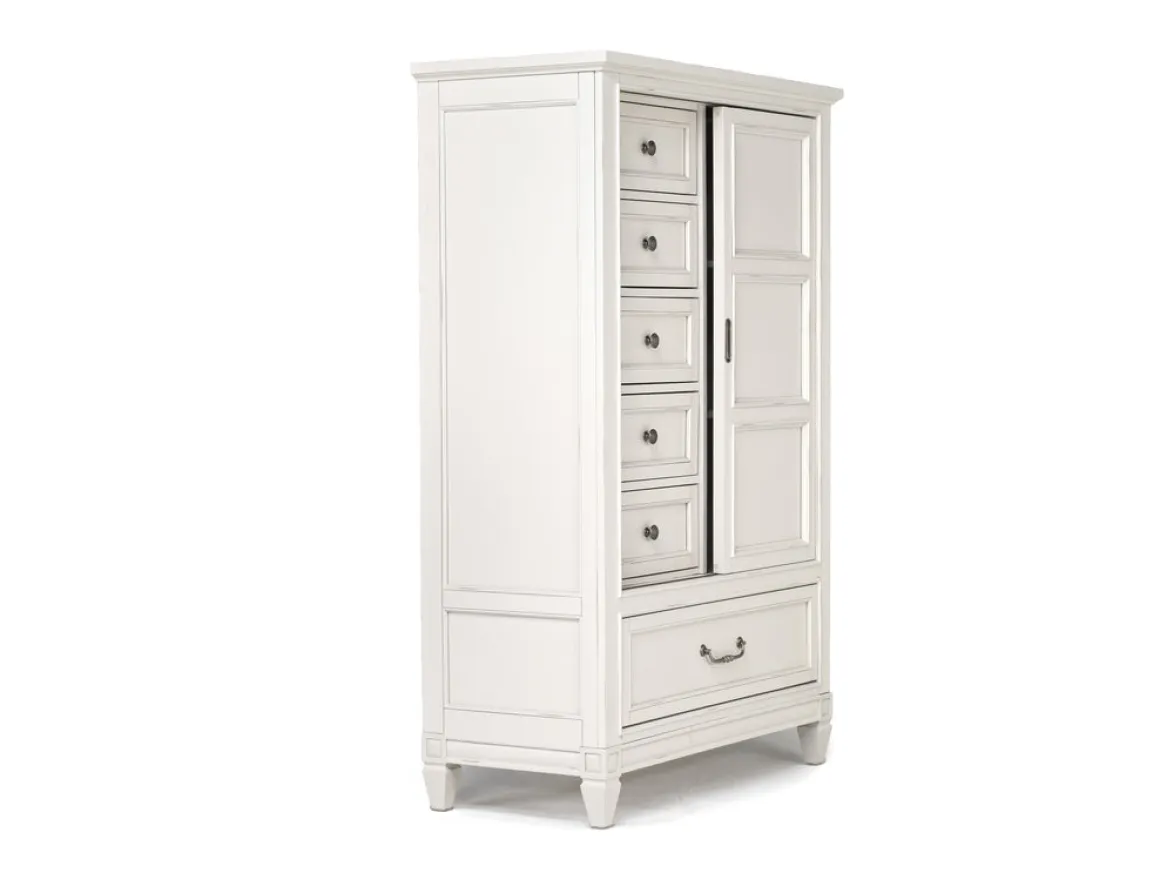 Willowbrook Door Chest In Egg Shell White