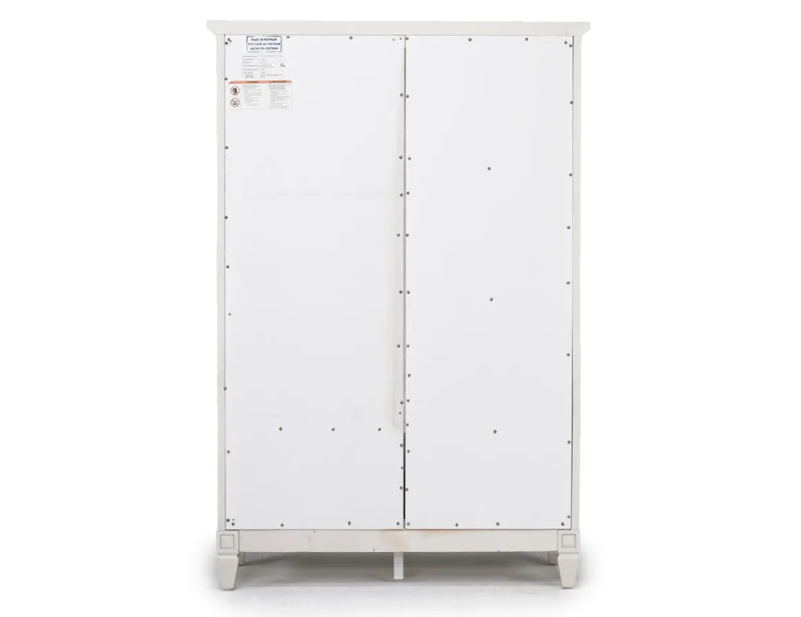 Willowbrook Door Chest In Egg Shell White