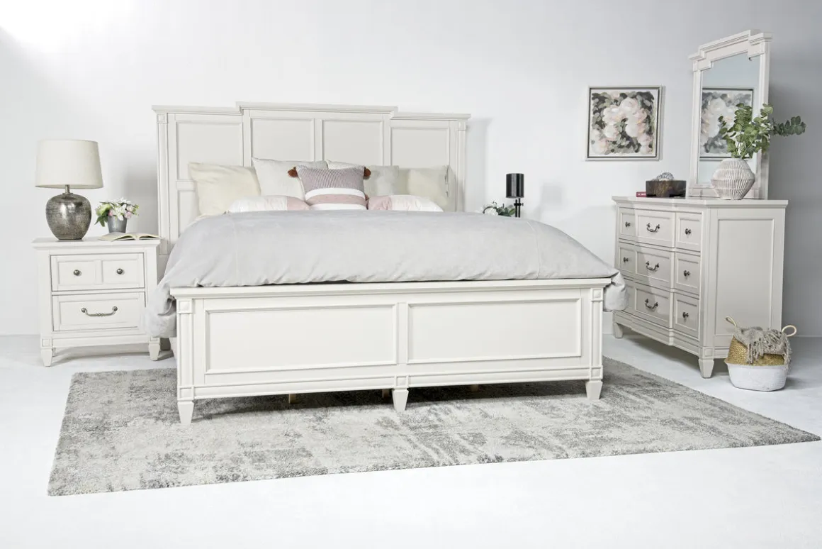 Willowbrook Mirror In Egg Shell White