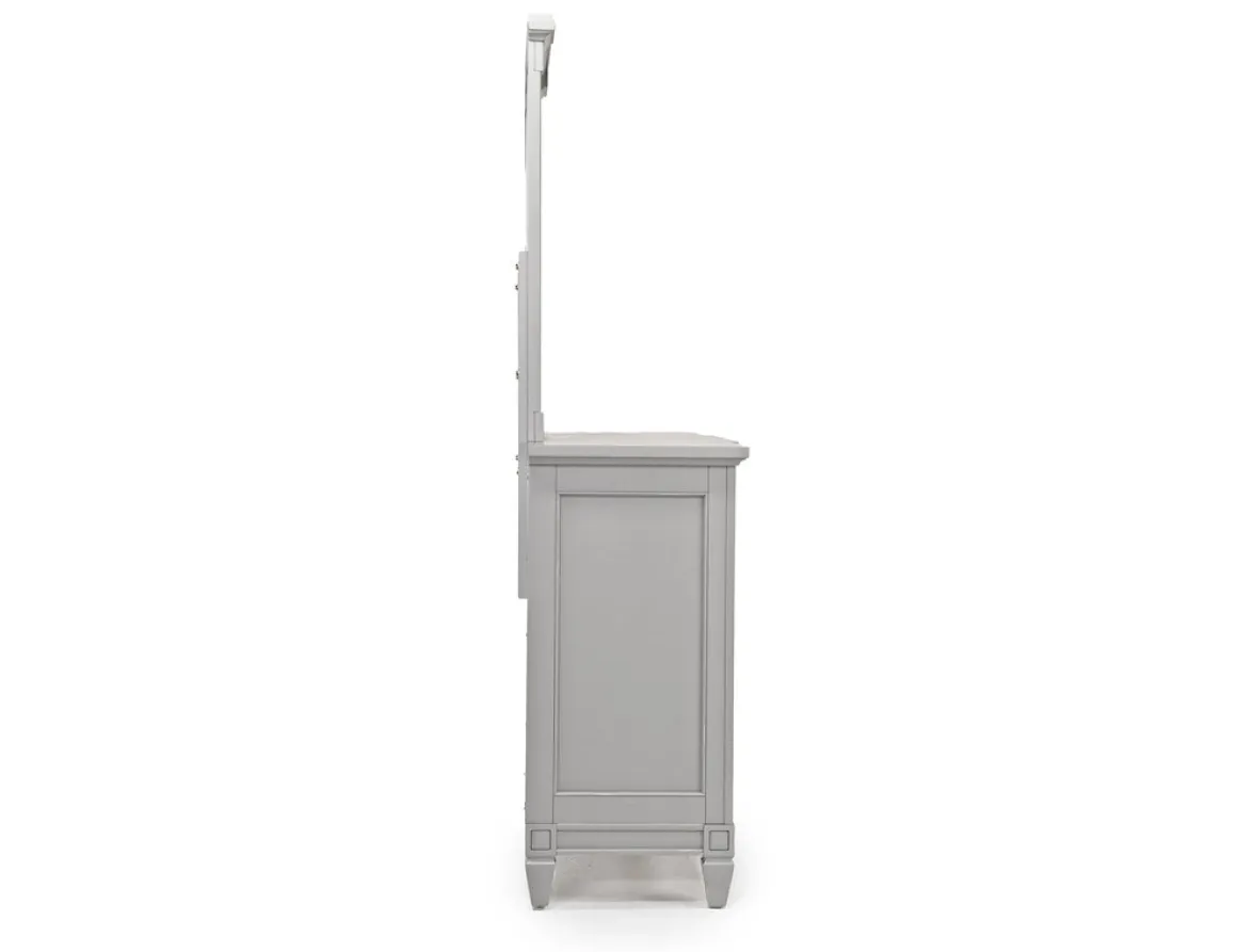 Willowbrook Mirror In Egg Shell White