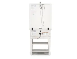 Willowbrook Nightstand & Hutch W/ Lamp In Egg Shell White