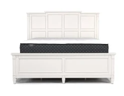 Willowbrook Panel Bed In Pebble, Queen