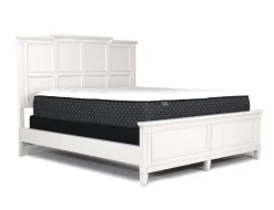 Willowbrook Panel Wall Bed In Pebble, Queen