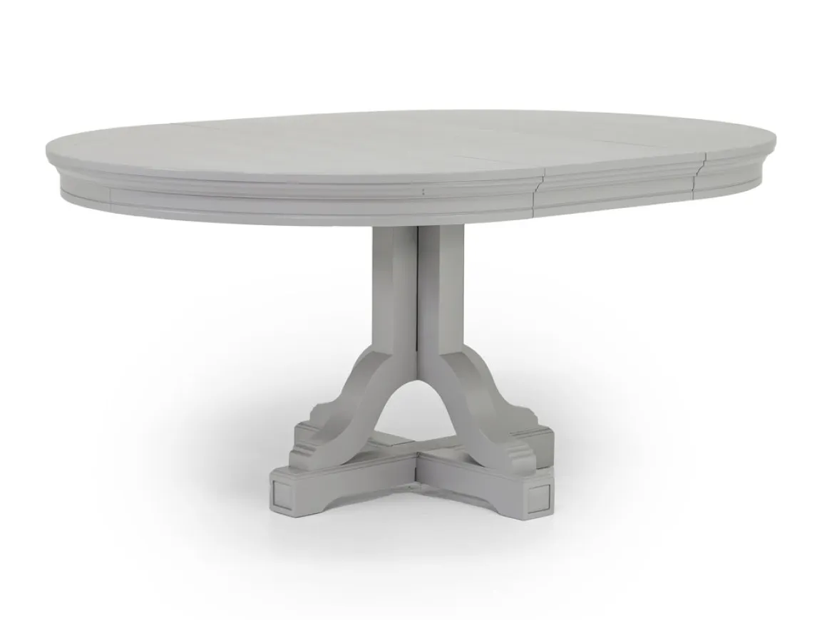 Willowbrook Round Dining Table & 6 Chairs In Pebble