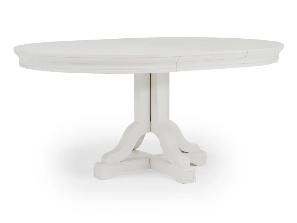 Willowbrook Round Dining Table & 6 Chairs In Pebble