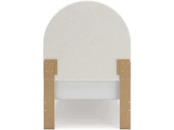 Wistenpine Panel Bed W/ Storage In Blush, Twin