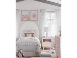 Wistenpine Storage Bed In Blush, Twin