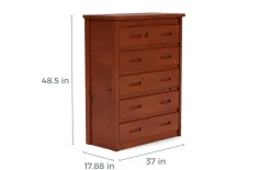 Young Pioneer Chest In Cinnamon