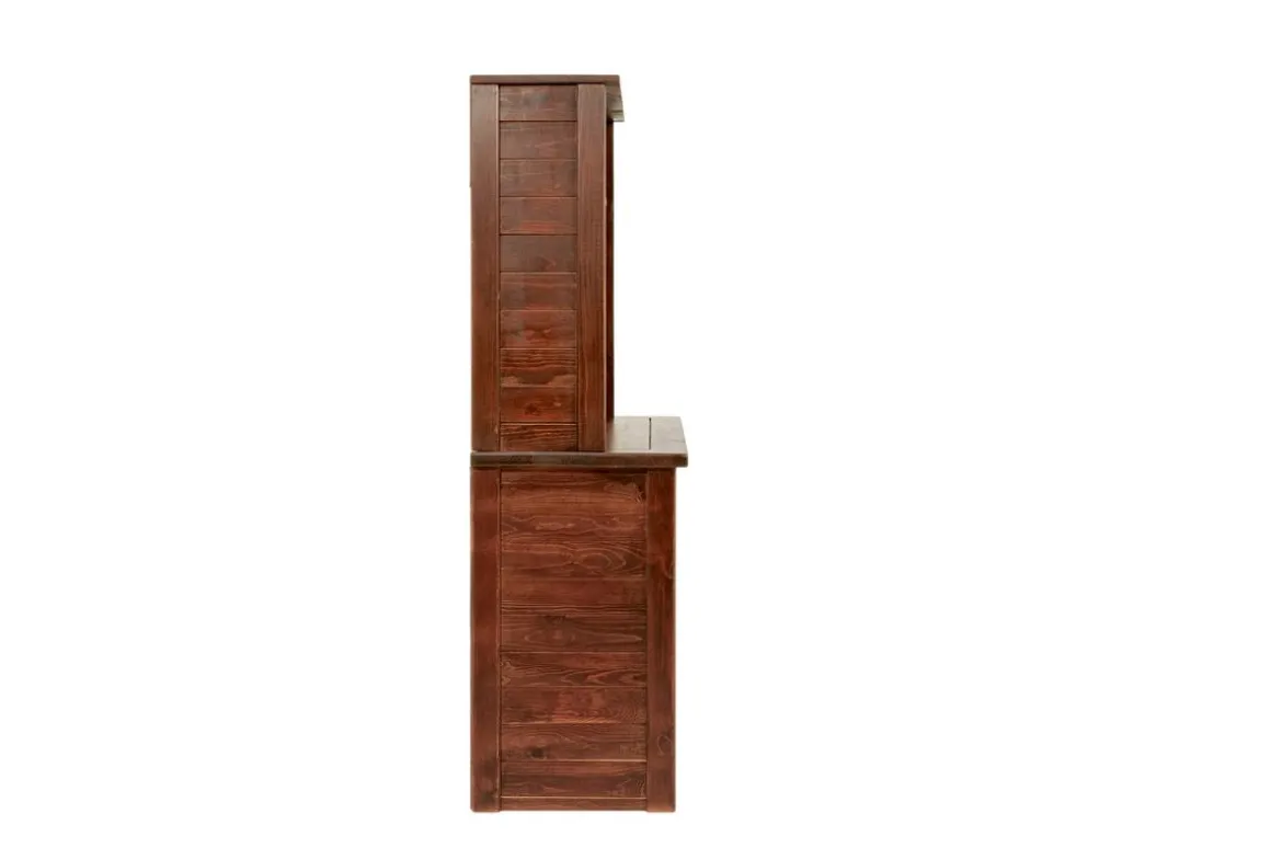 Young Pioneer Desk & Hutch In Natural